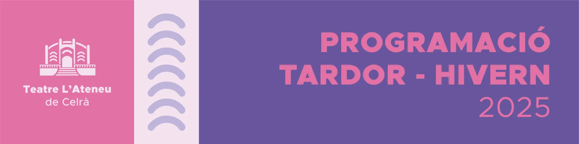 Programació tardor-hivern 2025 Programació tardor-hivern 2025