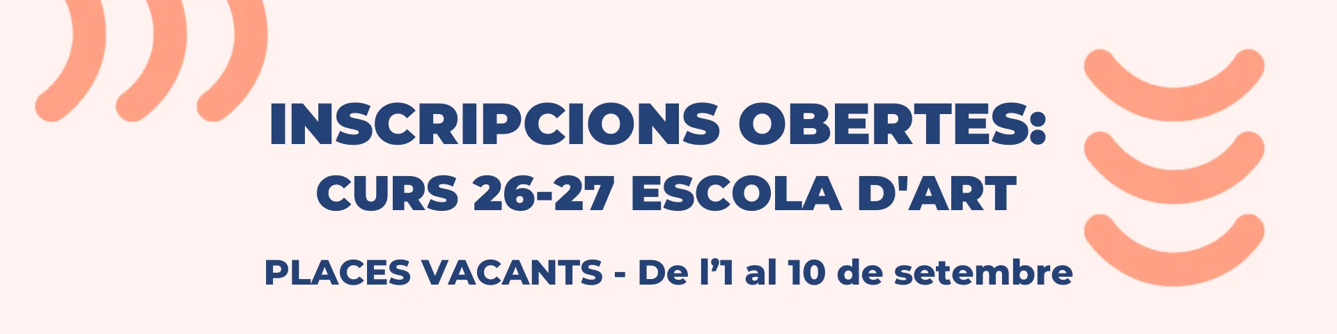 Places vacants